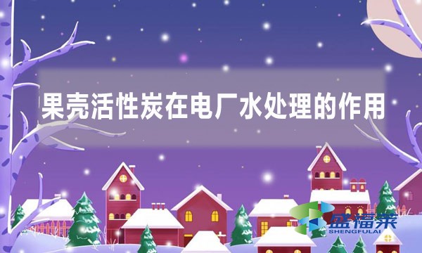 果殼活性炭在電廠水處理的作用(果殼活性炭的作用和功效)