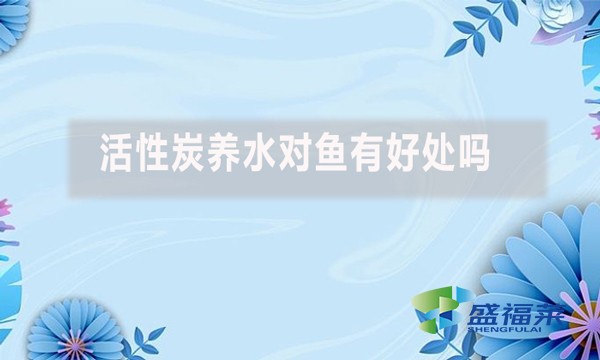 活性炭養(yǎng)水對魚有好處嗎？