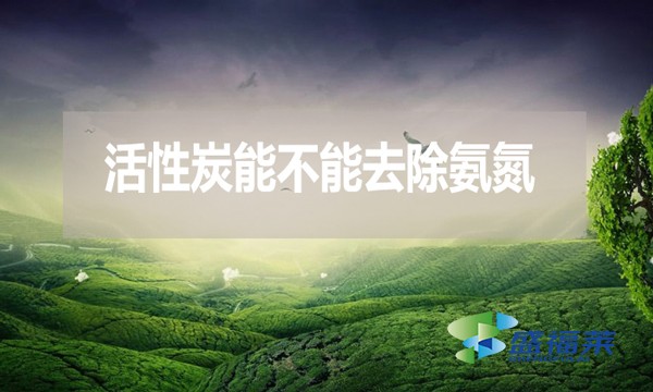 活性炭能不能去除氨氮？去除率是多少？