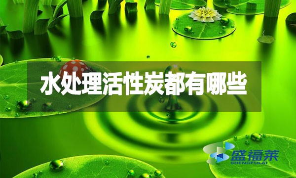 水處理活性炭都有哪些？